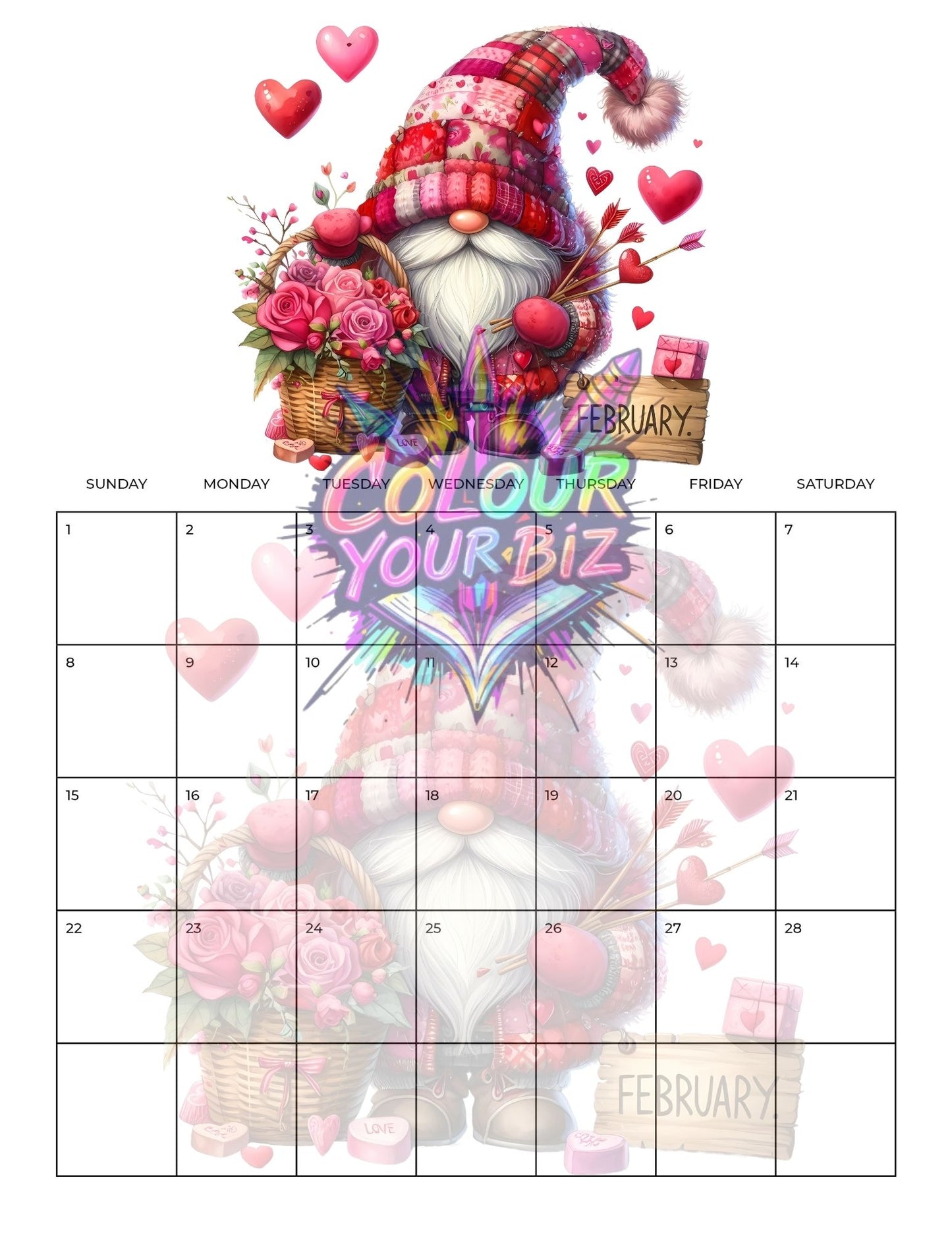2026 With The Gonks Calendar