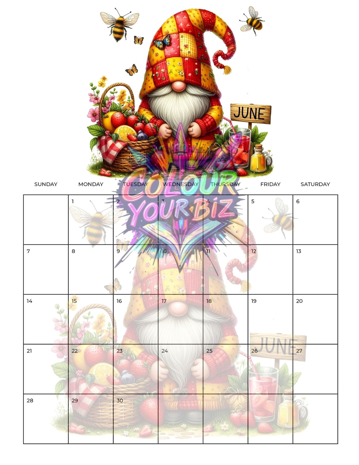 2026 With The Gonks Calendar