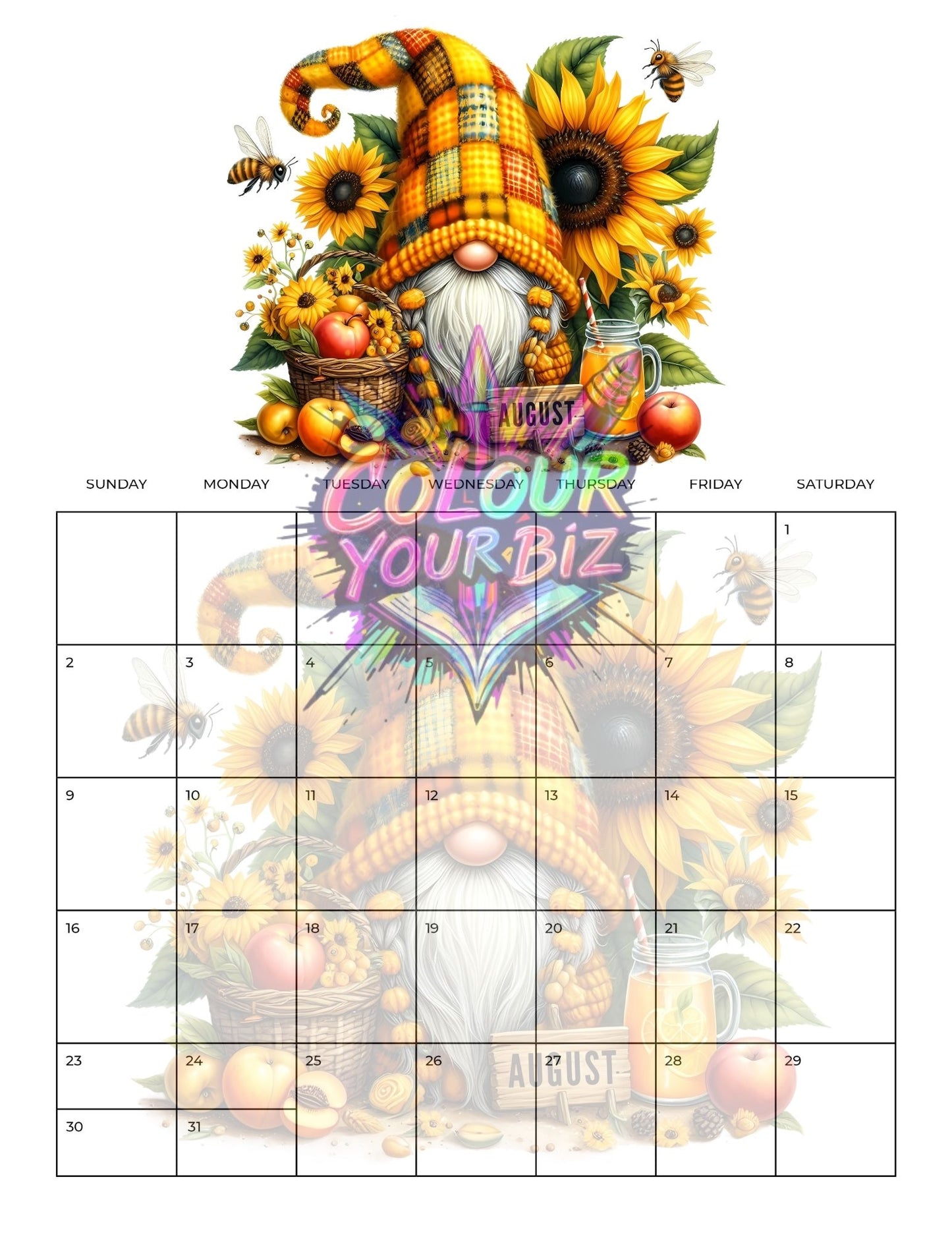 2026 With The Gonks Calendar