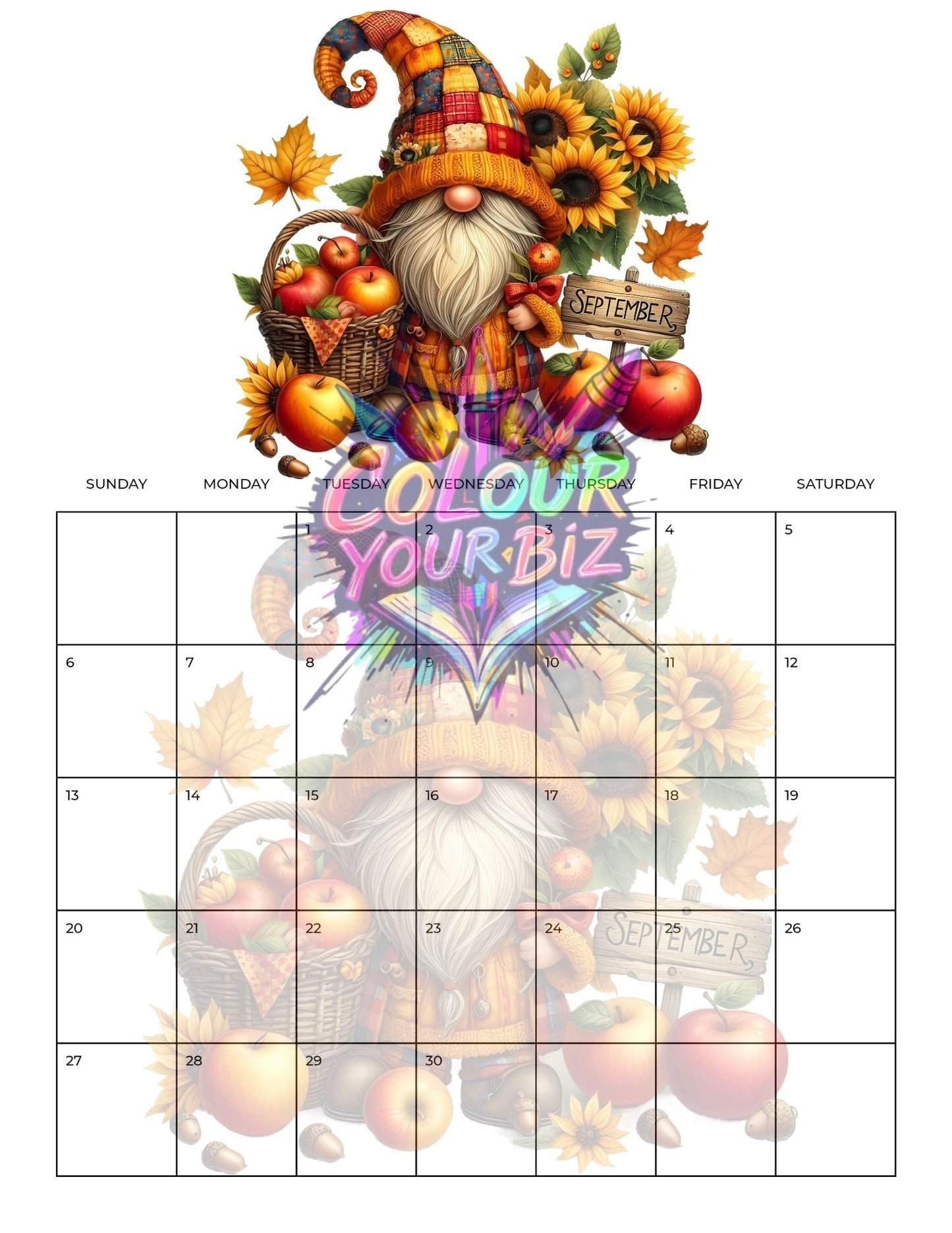2026 With The Gonks Calendar