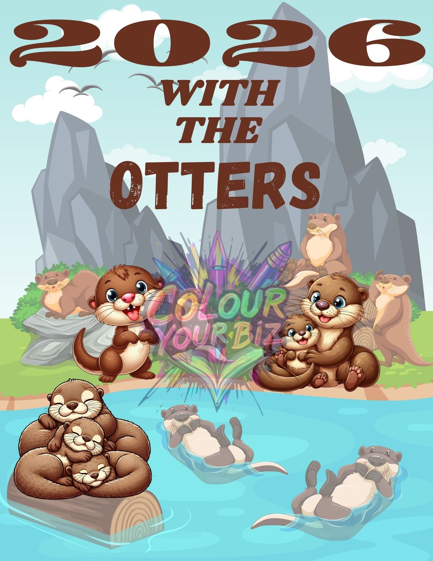 2026 With The Otters Calendar