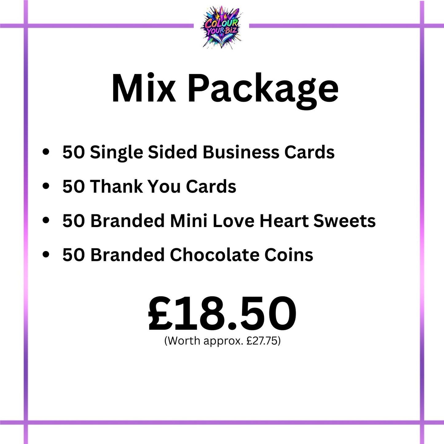 'Mix Package' Business Stationery Bundle