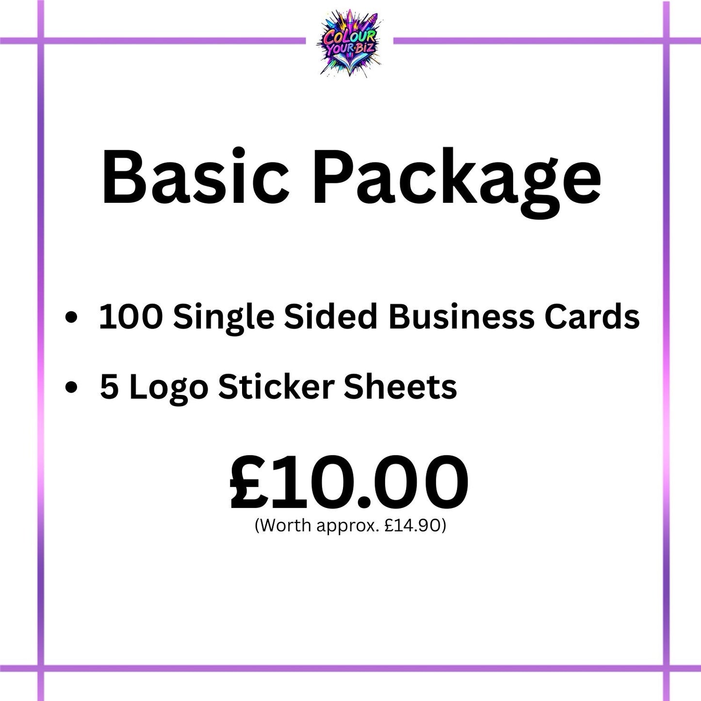 'Basic Package' Business Stationery Bundle