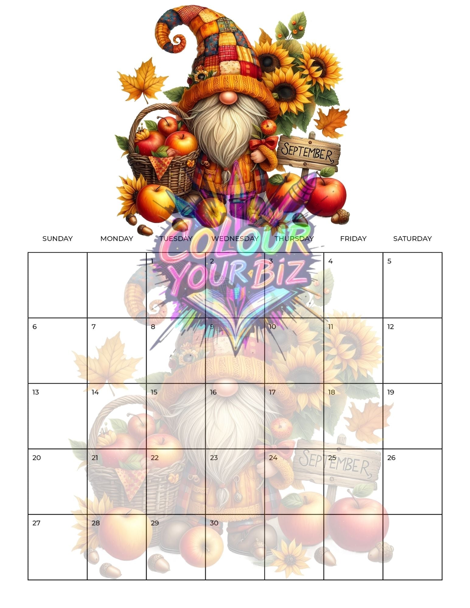 2026 With The Gonks Calendar