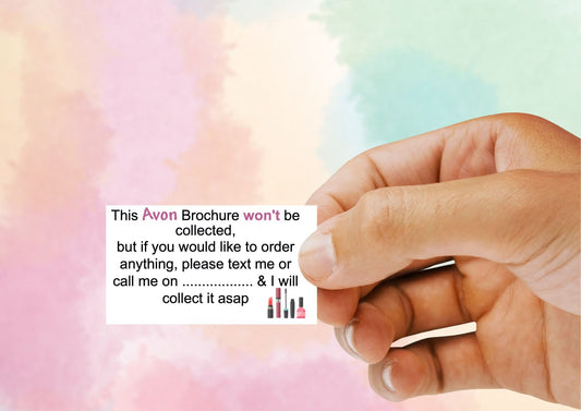 Avon Business Brochure Collection Stickers