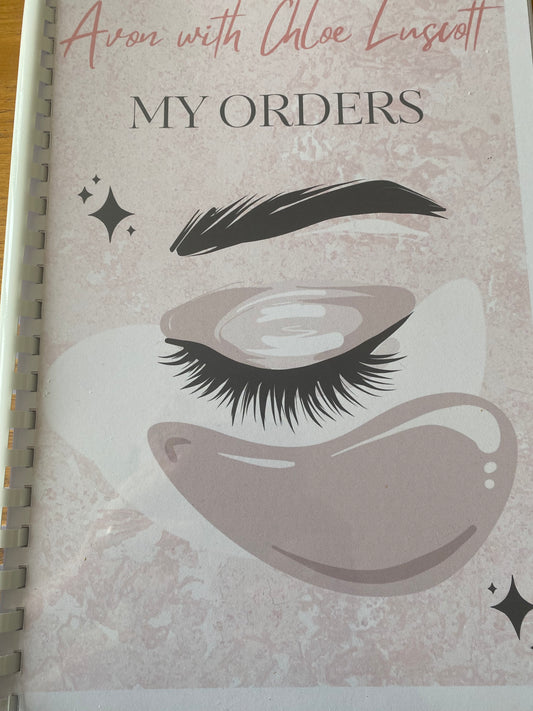 Personalised Business Order Book (A4)