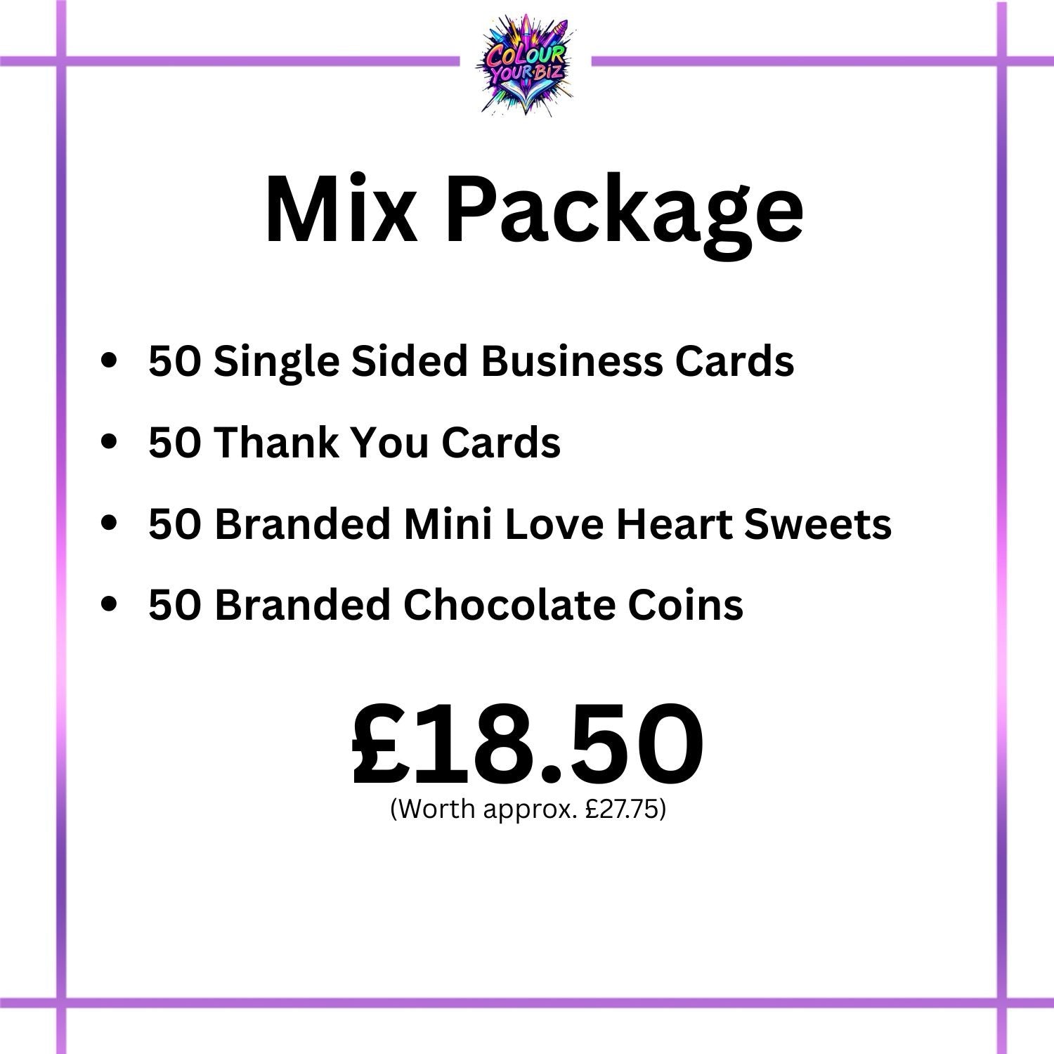 'Mix Package' Business Stationery Bundle