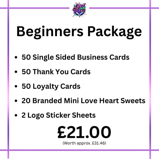 'Beginners Package' Business Stationery Bundle