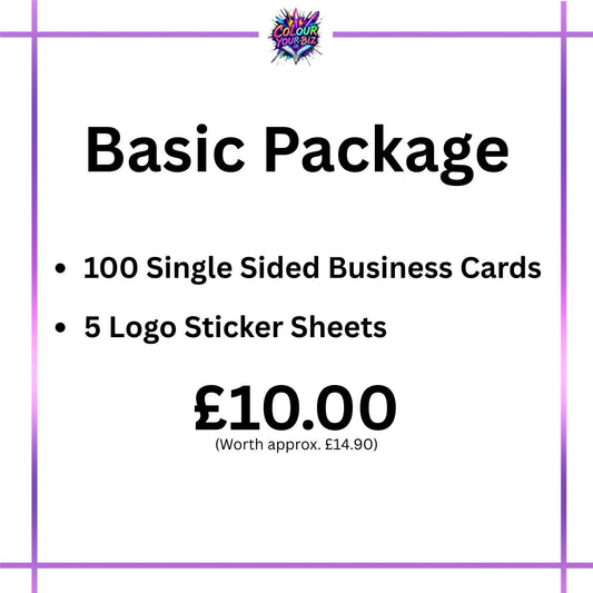 'Basic Package' Business Stationery Bundle