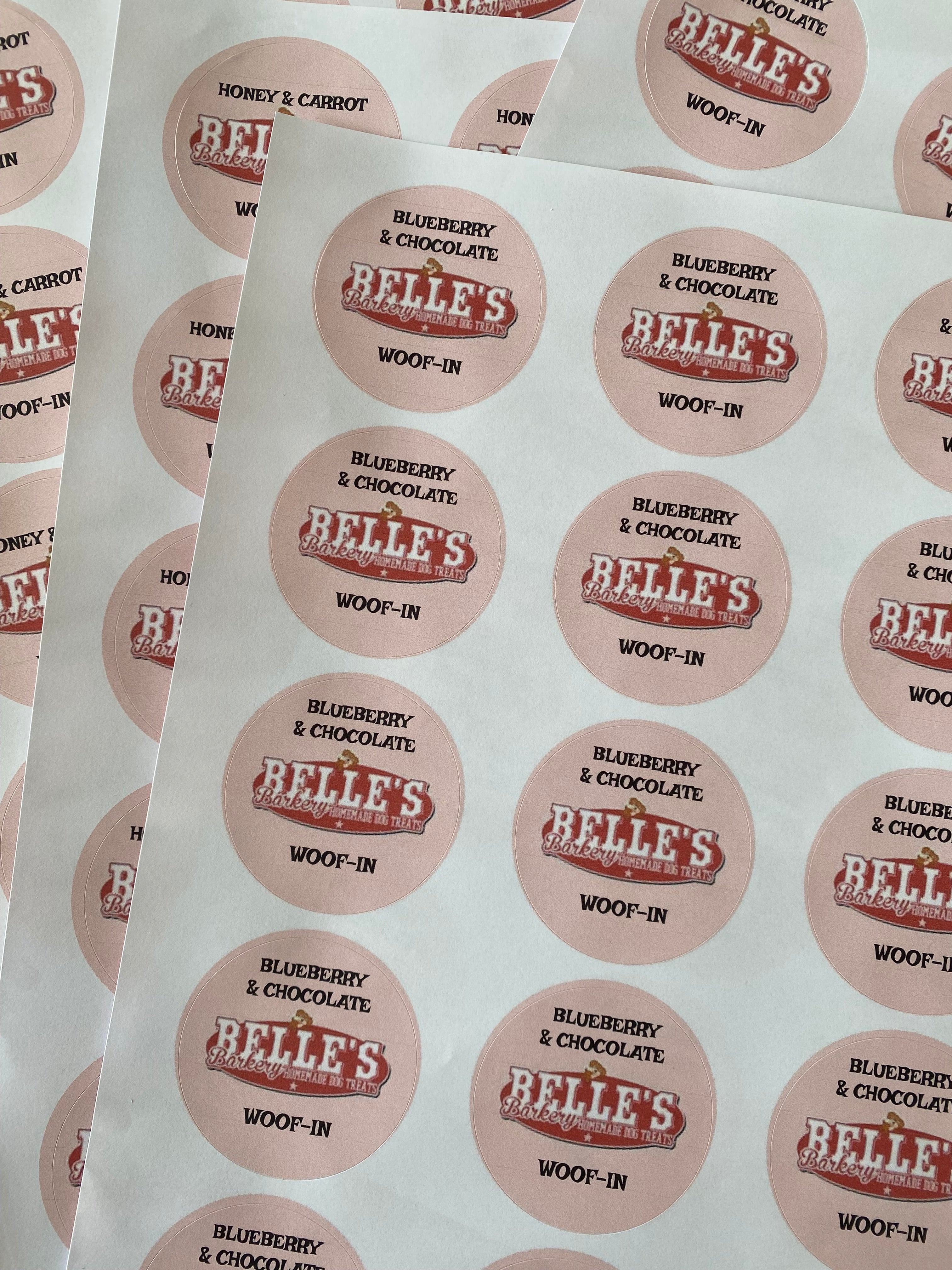 Personalised Logo Labels (Round)